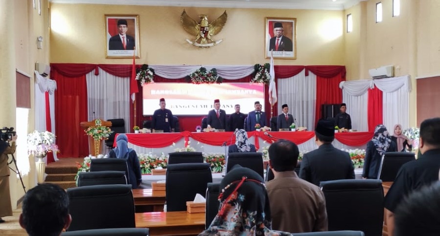 Rapat Paripurna Istimewa DPRD, Menyambut Harjad Ke-20 Kabupaten Balangan